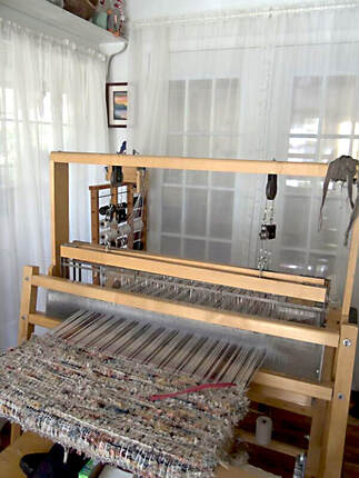 Hand-woven rug
